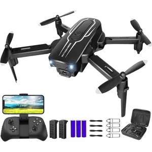 Mini Drone com Câmera FPV HD 1080p Oviliee Preto A-BI