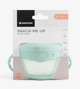 Tigela Snack-Me-Up Verde 300ml Kikkaboo Verde
