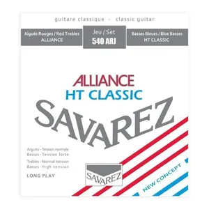 Encordoamento Violão Nylon Savarez 540ARJ Alliance Classic Tensão Híbrida 6 Cordas Encordoamento Violão Nylon 540ARJ Alliance Classic Tensão Híbrida Savarez