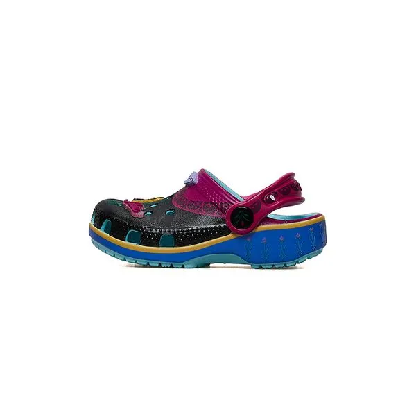 Sandália Crocs Frozen Anna Classic Clog T Infantil - 22