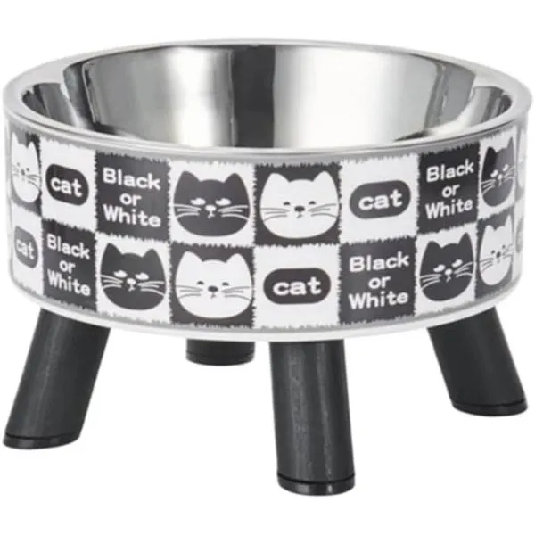 Tigela Elevada De Aço Para Gatos Petnes 500ml (MP)