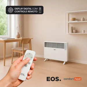 Aquecedor Eletrico Convector Piso/Parede Comft He Eaq04 2000W 220V Eos