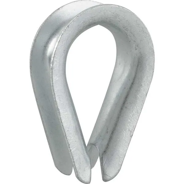 Anilha/sapatilho para cabo de aço 19,1 mm - 3/4" - NOVE54