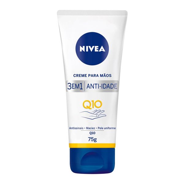 Creme Hidratante para as Mãos Nivea 10 Plus Creme Antiidade 75g