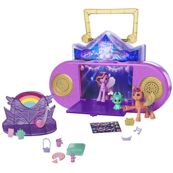 Conjunto de Mini Figuras e Acessórios - My Little Pony - Melodia Musical - Hasbro