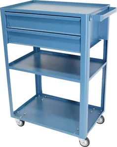 Carro para ferramentas 60 cm x 40 cm x 89,8 cm aberto 90 kgf azul NC-5 NOCRAM