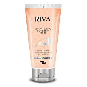 Gel De Limpeza Facial Esfoliante Riva 70g