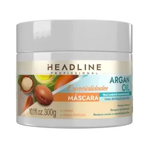 Máscara de Tratamento Headline Color Argan Oil Especialidades 300ml MASC TRAT HEADLINE 300ML ESPECIALIDADES