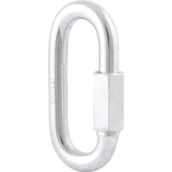Mosquetão Reto com Rosca 9,53mm 3/8" 550kg - VONDER