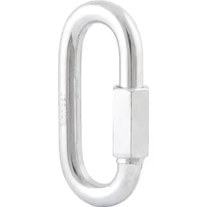Mosquetão Reto com Rosca 9,53mm 3/8" 550kg - VONDER