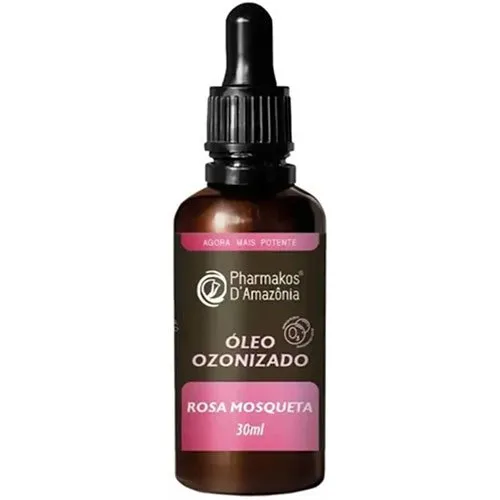 Óleo De Rosa Mosqueta Ozonizado Parmakos 30ml