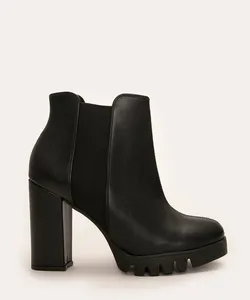 bota cano baixo tratorada salta alto oneself preta 35