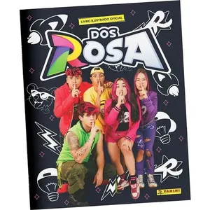 Álbum de Figurinhas dos Rosa Brochura Leve e Prático para Colecionadores Editora Panini Álbum de Figurinhas dos Rosa Brochura Infantil Editora Panini