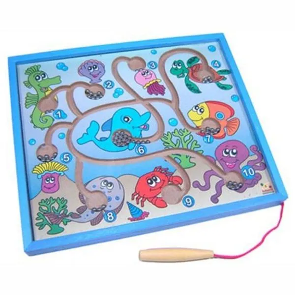 Jogo Magnético - Fundo Do Mar - Bem Infantil
