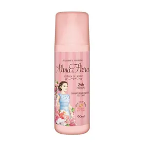 Kit c/4 Unidades de Desodorante Spray Alma De Flores 90ml Jasmim