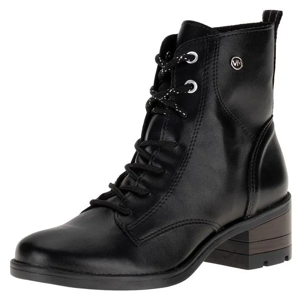 Bota Feminina Coturno Via Marte - 2310701 PRETO 36