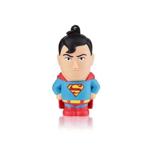 Pen Drive Superman 8GB para Armazenamento de Fotos, Documentos e Músicas com Personagem Temático Multilaser Pen Drive Superman 8GB para Armazenar Fotos, Documentos e Músicas Personagem Temático Multilaser