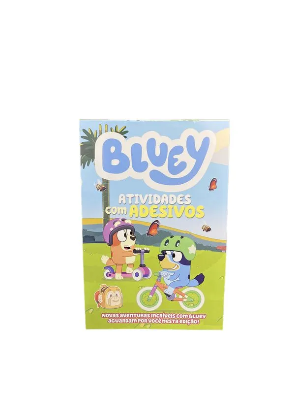 Bluey Atividades com Adesivos