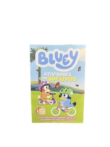 Bluey Atividades com Adesivos