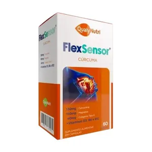 Qualynutri Flex Sensor Cúrcuma 500mg - 60 Cápsulas