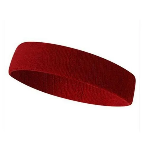 Tiara Esportiva N--K Absorvente de Suor com Alta Elasticidade Respirável Vermelho OEM Tiara Esportiva N--K Absorvente com Alta Elasticidade Vermelho OEM