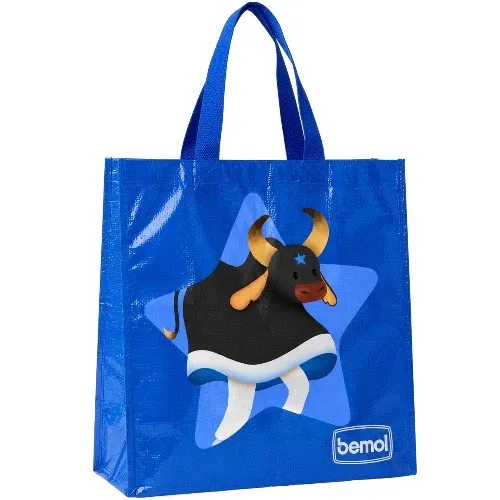 Ecobag Parintins Boi Caprichoso Azul