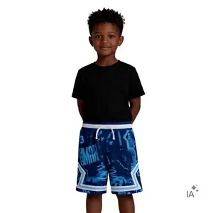 Shorts Jordan AOP Sport Diamond Infantil - 4 anos