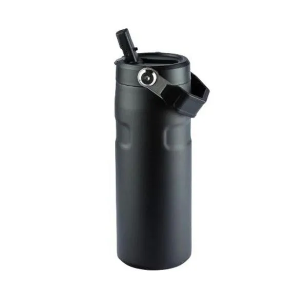 Garrafa Aerolight IceFlow FlipStraw 473ml Black Stanley GARRAFA AEROLIGHT ICEFLOW FLIPSTRAW 473M