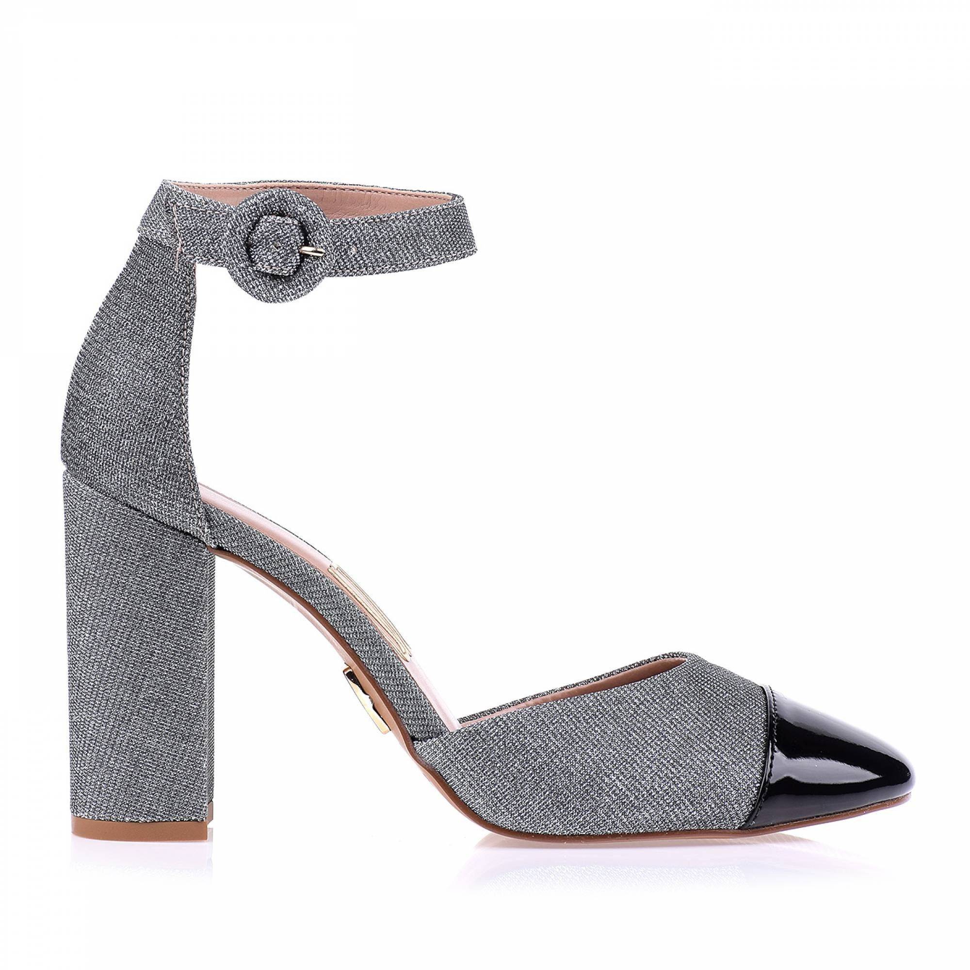 Scarpin Salto Alto Verniz Preto