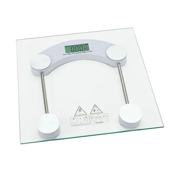 Balança Digital Wellmix Até 180Kg Vidro Temperado WX7064 (MP)