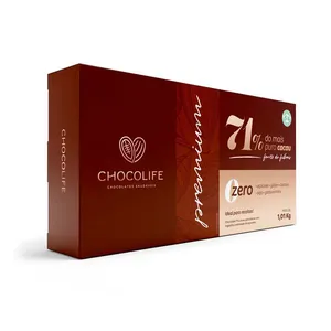 Chocolate 71% Cacau Premium Chocolife 1,01kg