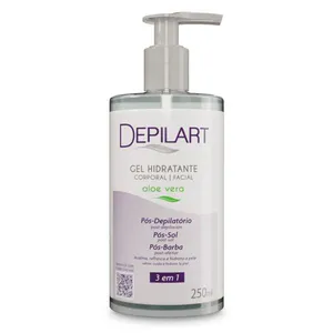 Gel Pós Depilação Depilart 250ml Aloe Vera