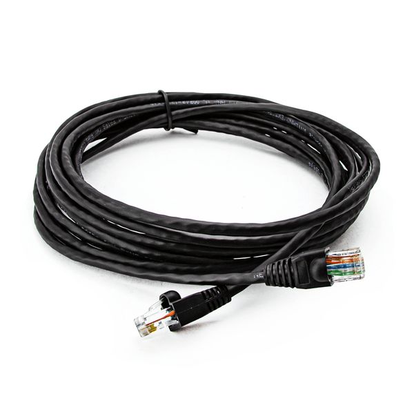 Cabo de Rede Nexans Cat5e Montado Preto - 90 Metros