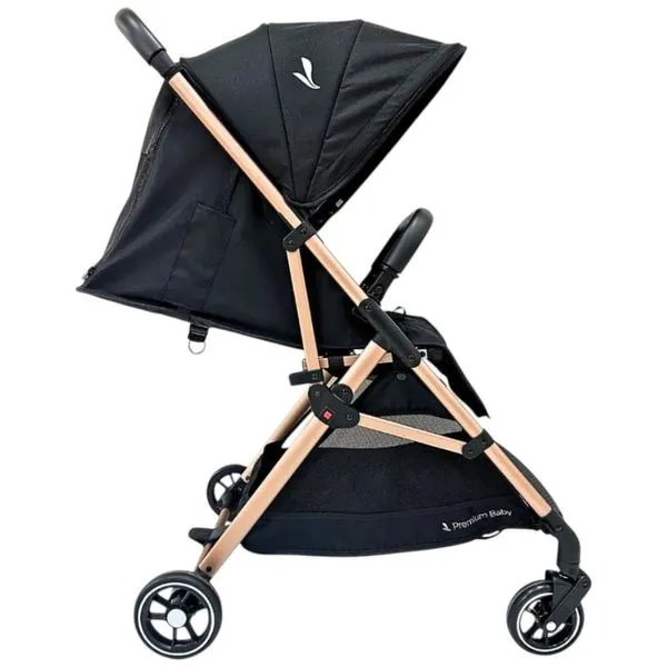 Carrinho De Bebê Premium Baby Zurich Até 15kg Preto (MP)