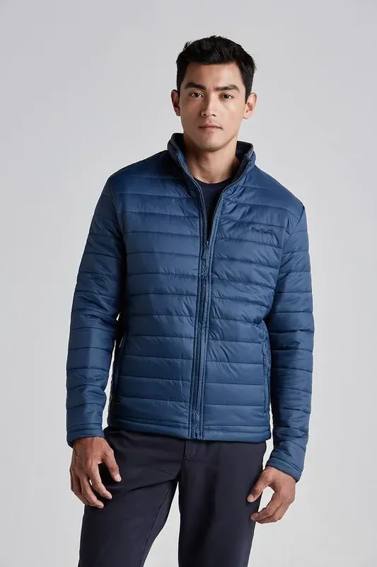 Jaqueta Puffer - Azul - P