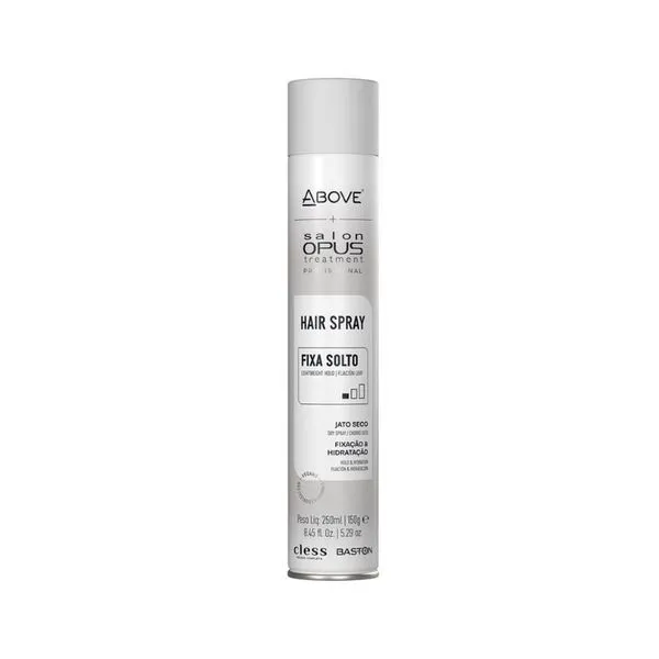 Spray para Cabelos Above Salon Opus Fixa Solto 250ml SPRAY CAB ABOVE 250ML SALON OPUS FIXA SO