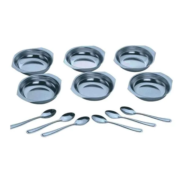 Conjunto Para Sobremesa Madefer Inox 12 Peças (MP)