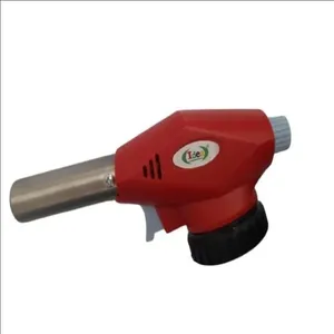 Macarico Recarregavel Acendimento Automatico Gas Encaixe 2 Tipos De Refil Soldagem Culinaria Artesantato Laboratorio