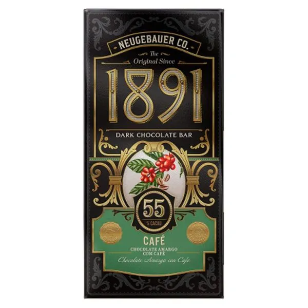 Chocolate Tablete Neugebauer 1891 Amargo Café 90g