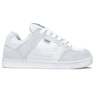 Tênis Qix Skate Retrô Am Preto Branco Unissex