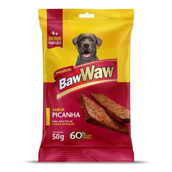 Bifinho Baw Waw Sabor Picanha 50g