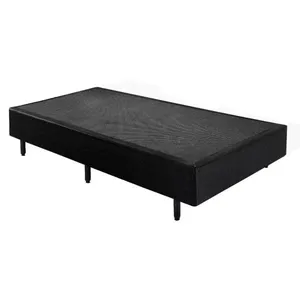 Cama Box Base Solteiro Plumatex Universal Preta 88x188x25