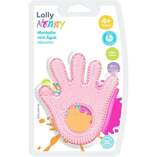 Mordedor com Água Mãozinha Lolly Feminino