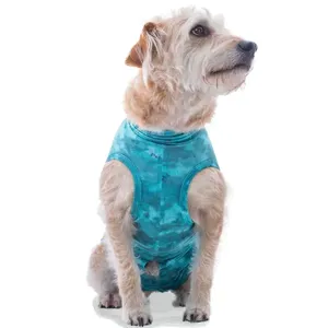 Roupa Pós-Cirúrgica Dry Light Supreme para Cães Machos e Fêmeas Pet Med Verde Nº 5