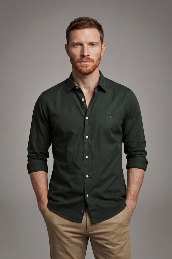 Camisa Ml Rafael Verde Floresta - Gg