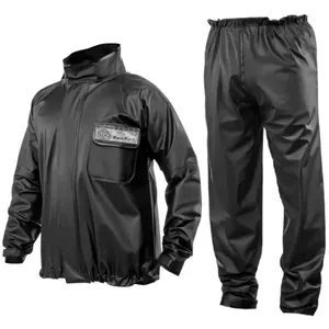 Conjunto Capa De Chuva Para Motoqueiro GG Brascamp Moto Race Preto (MP)