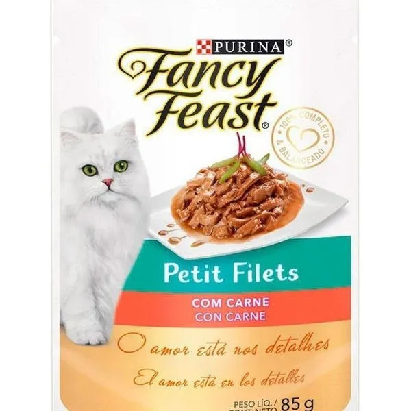 Sache Fancy Feast Petit Filets Carne 85G