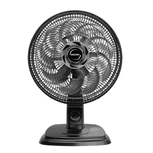 Ventilador de Mesa e Parede Mallory Egeo, Silencioso, Hélice de 15 pás, Grade Especial em Sistema TS, Máxima Vazão e Mínimo Ruído -- PR-GR Ventilador De Mesa 40Cm Mallory Egeo Pr-Gr 220V