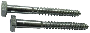 Parafuso Em Aço Cabeça Sextavada 3/16x50 Para Bucha 8mm 03peças Bricopack