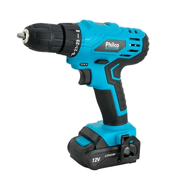 Parafusadeira sem Fio 12V 2 em 1 Force PPF12 Philco Bivolt